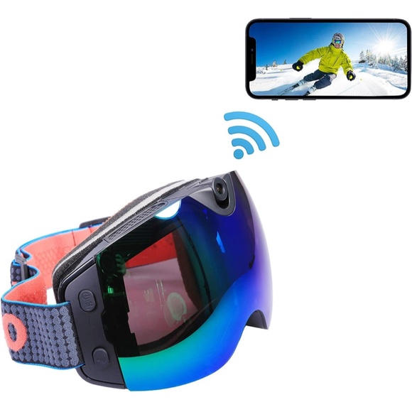 OhO Camera Ski Goggles, 4K Adjustable Camera Snowboard Goggles with WiFi Feature - Picture 3 of 6